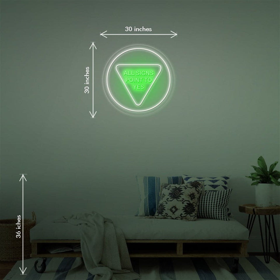 All Signs Point To Yes by Katie Zamprioli