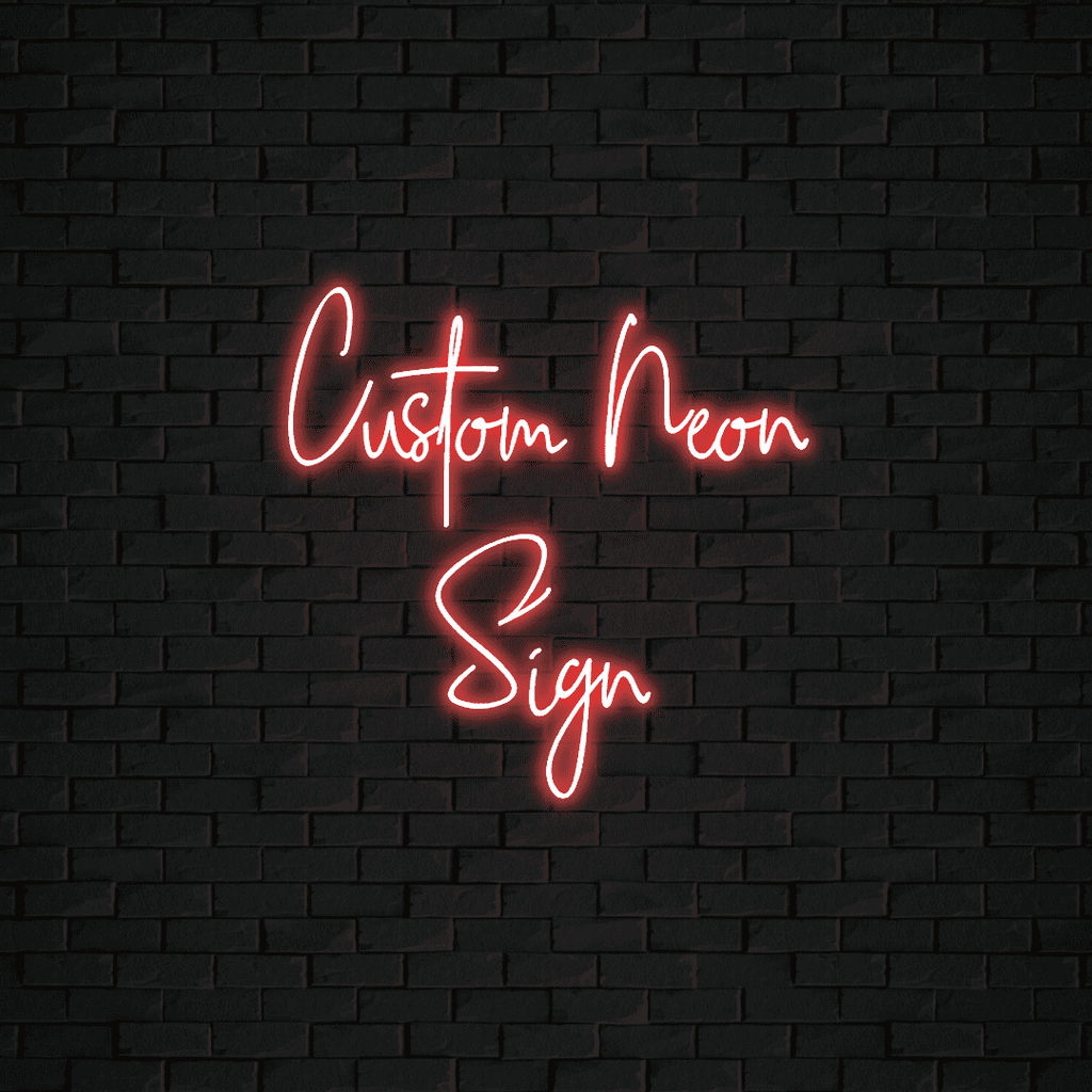 Neon Sign Custom Private Neon For Wedding Name Business Logo Wall