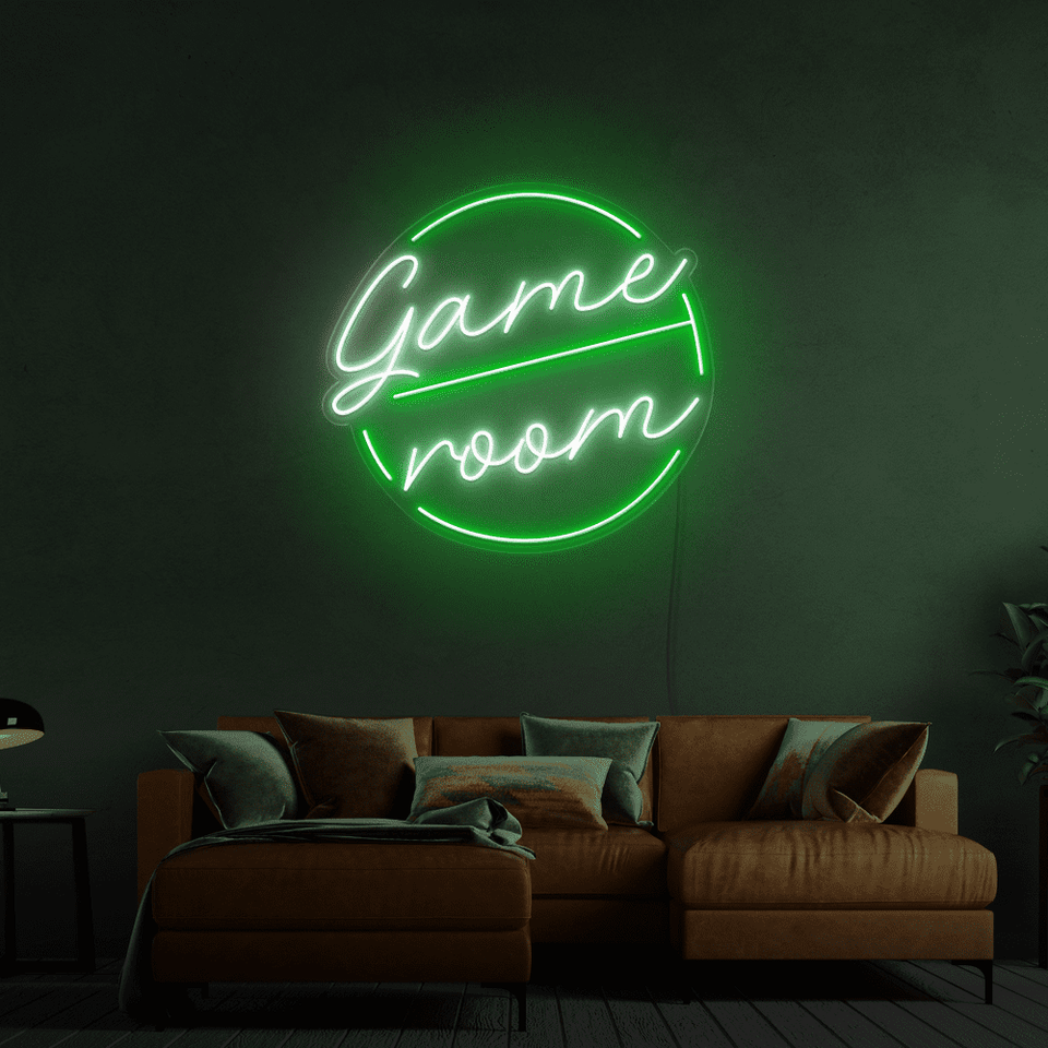 GAME ROOM MULTI COLOR LED NEON SIGN