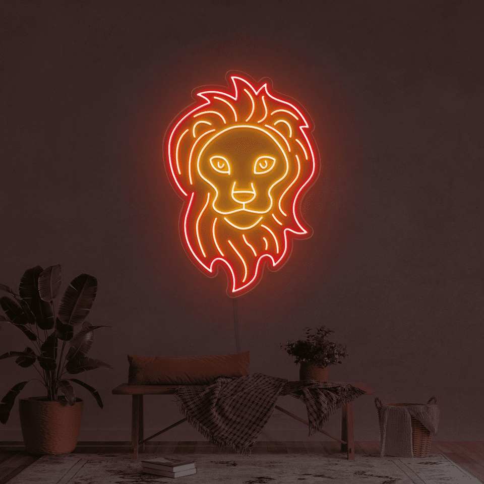 LION LED NEON SIGN