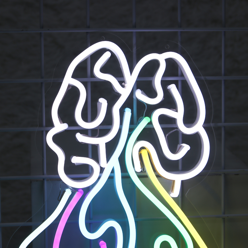 Brain LED Neon Sign