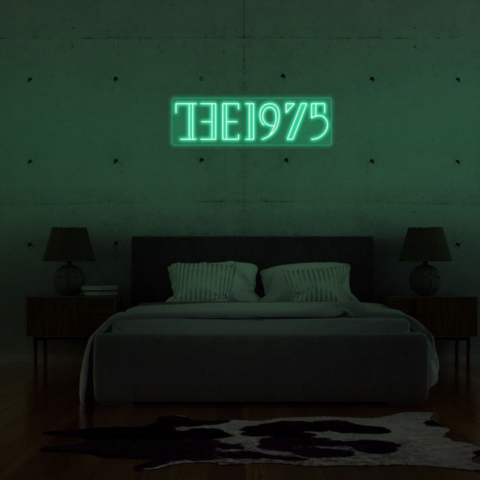 THE 1975 GREEN COLOR LED NEON SIGN