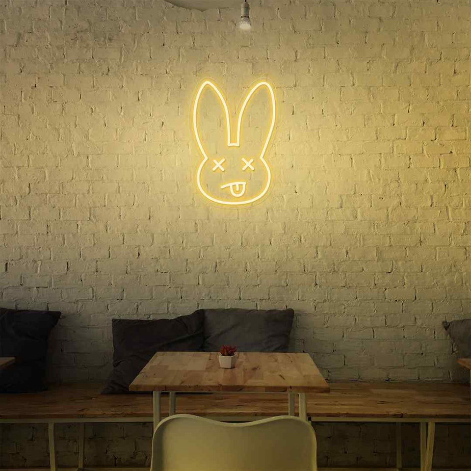 BAD BUNNY NEON SIGN