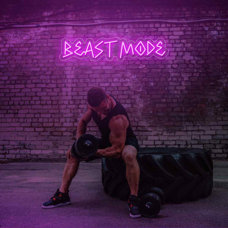 BEAST MODE NEON SIGN