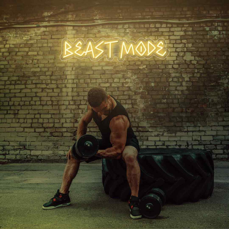 BEAST MODE NEON SIGN