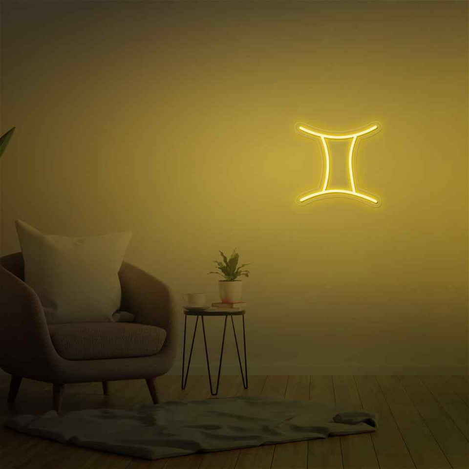 Gemini neon sign