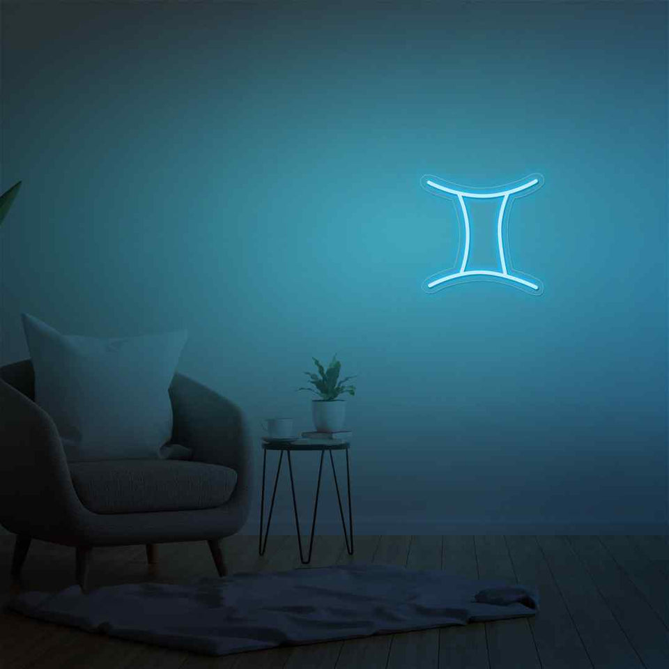Gemini neon sign