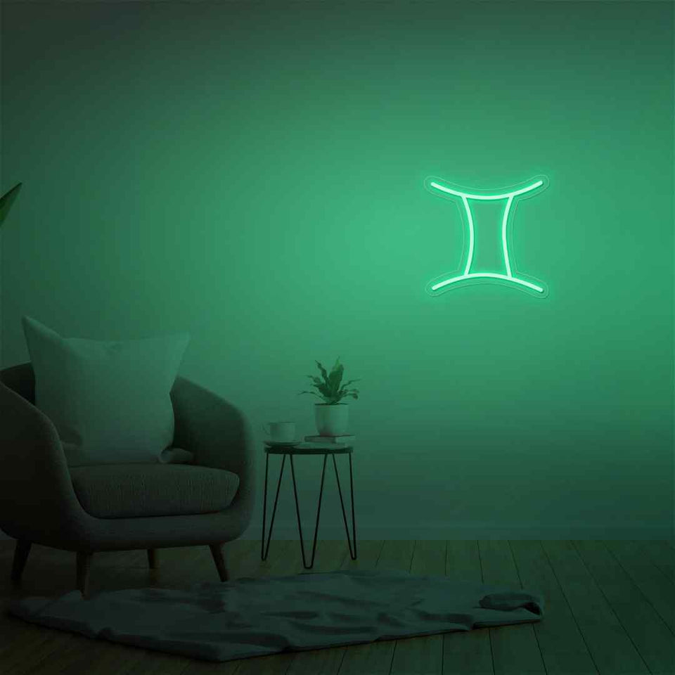 Gemini neon sign