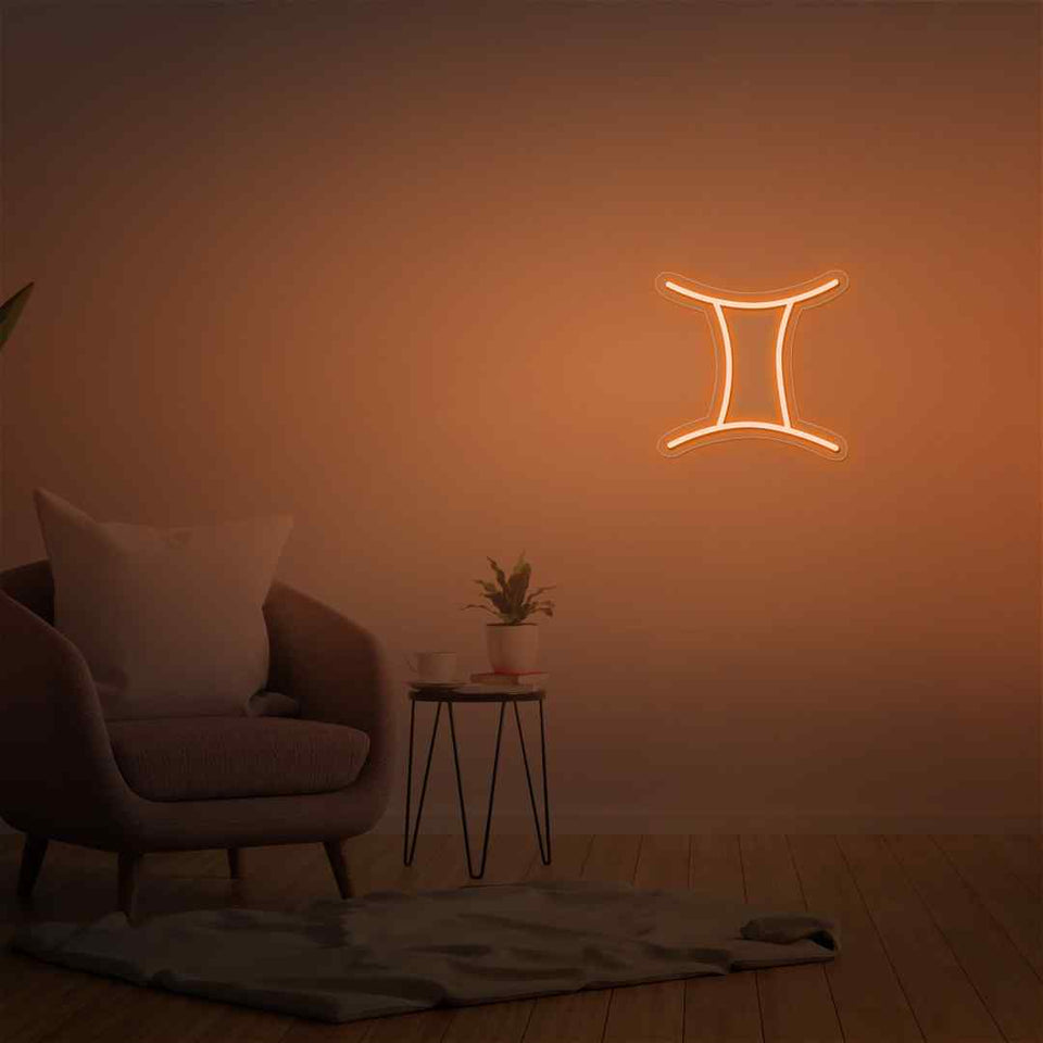 Gemini neon sign