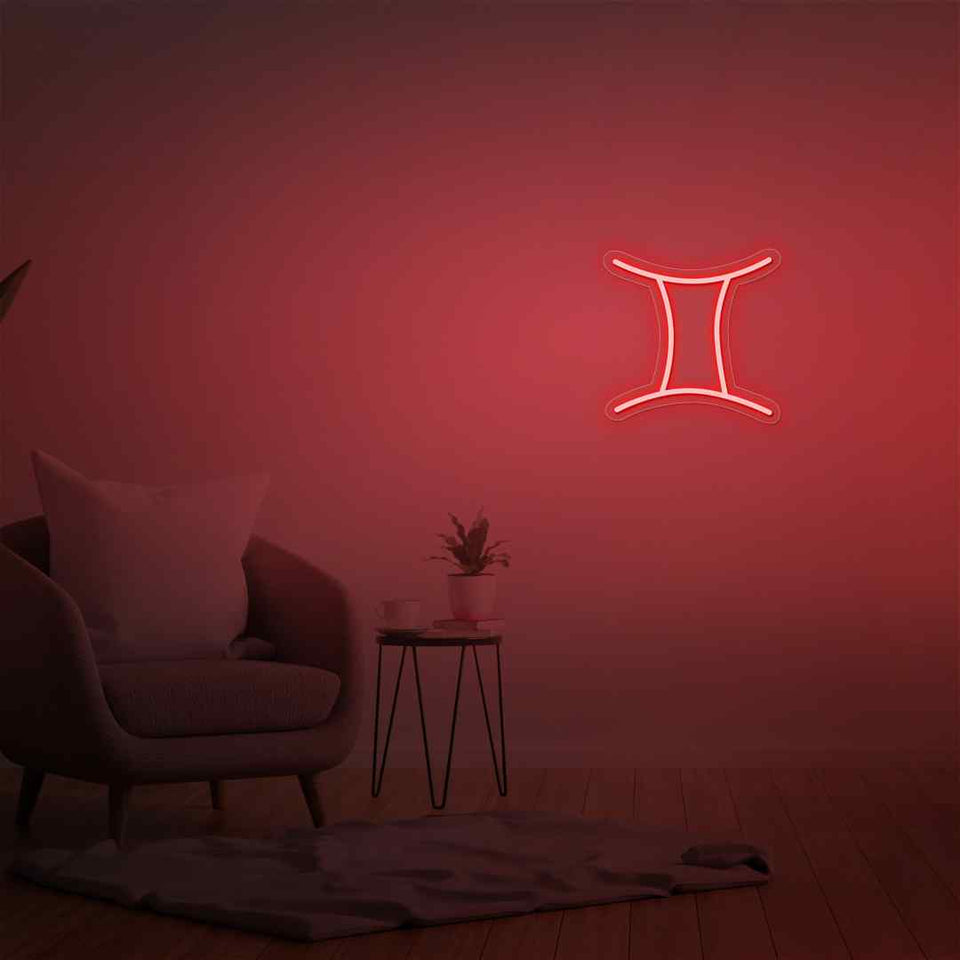 Gemini neon sign