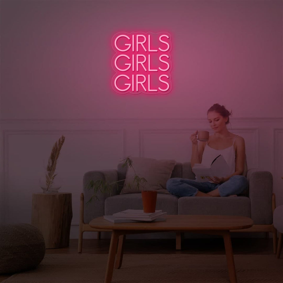 PINK COLOR NEON SIGN