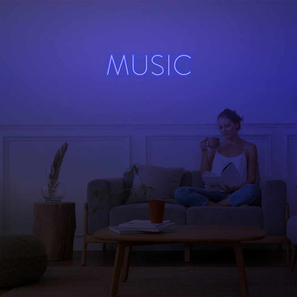 Music Neon Sign