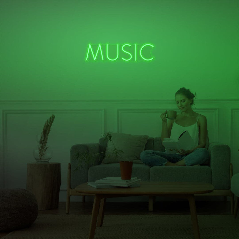 Music Neon Sign