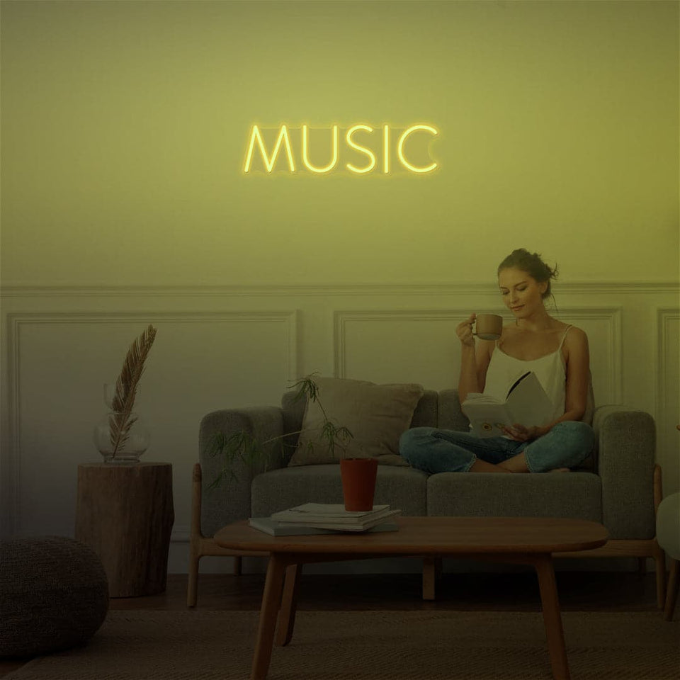 Music Neon Sign
