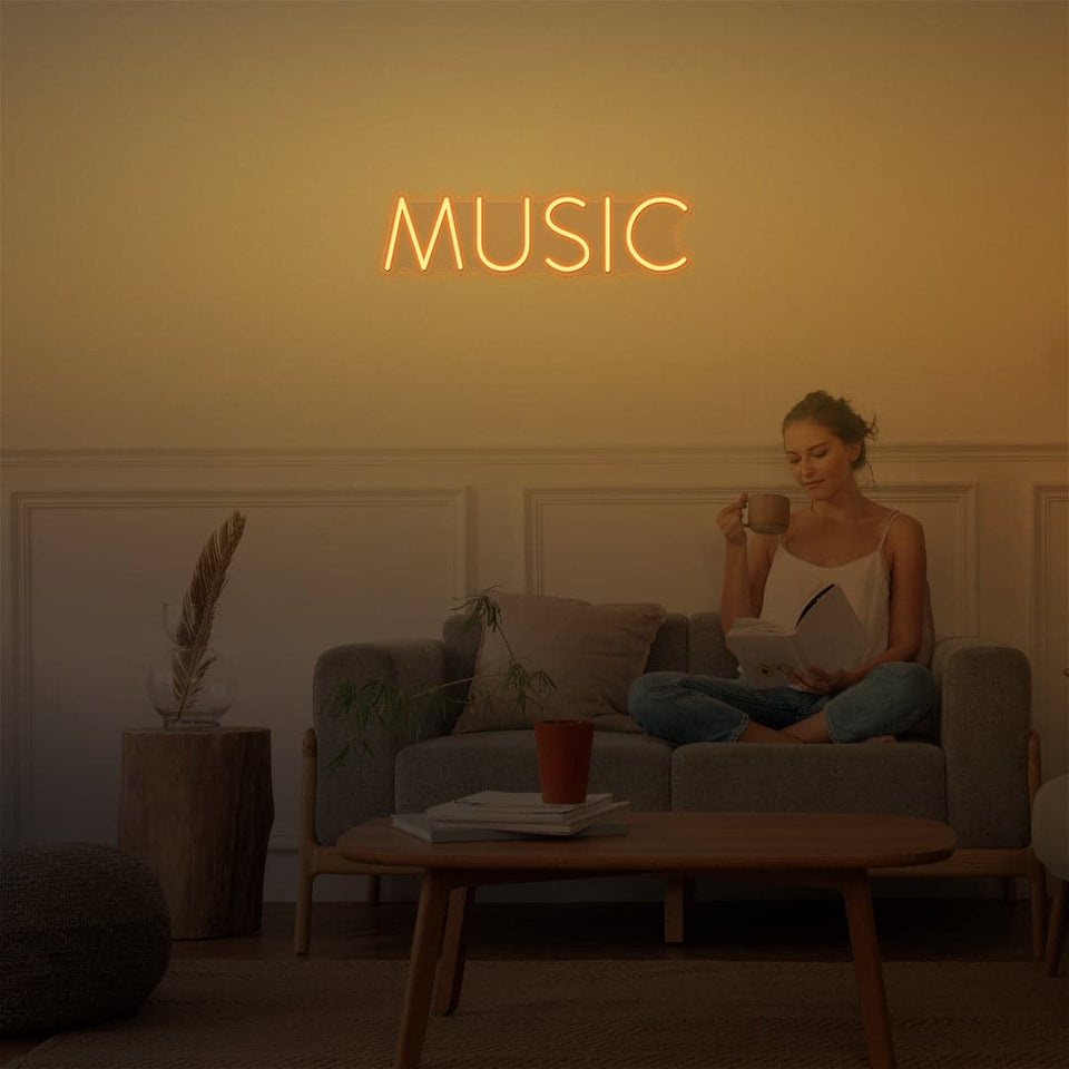Music Neon Sign