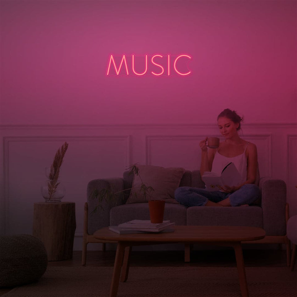 Music Neon Sign