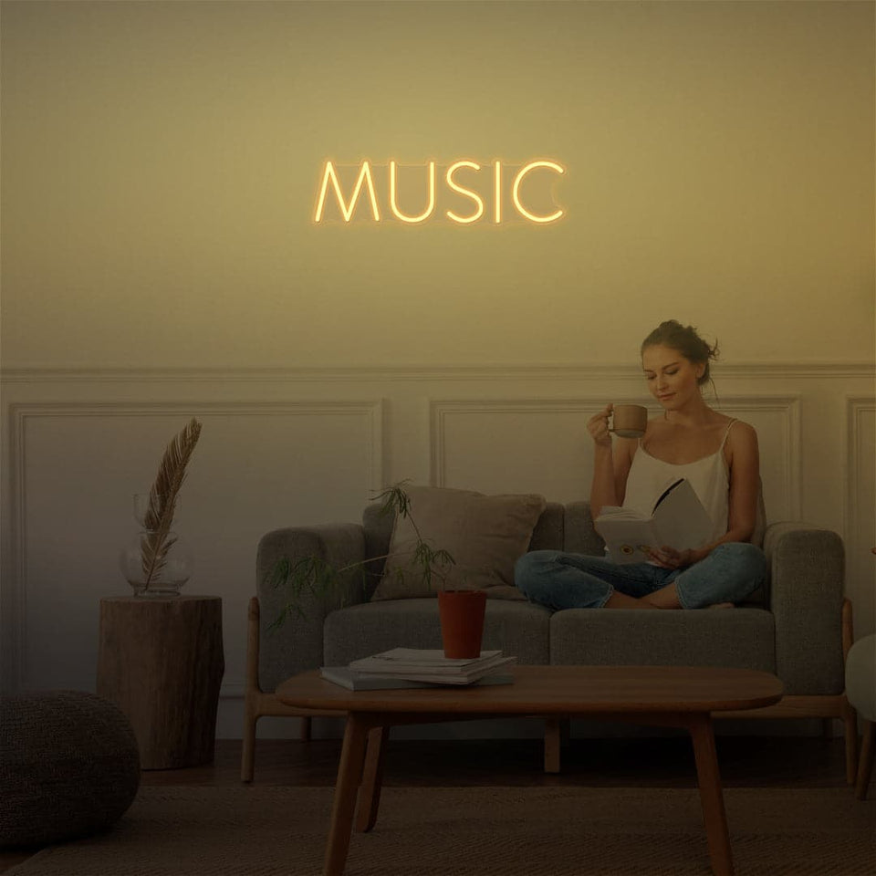 Music Neon Sign