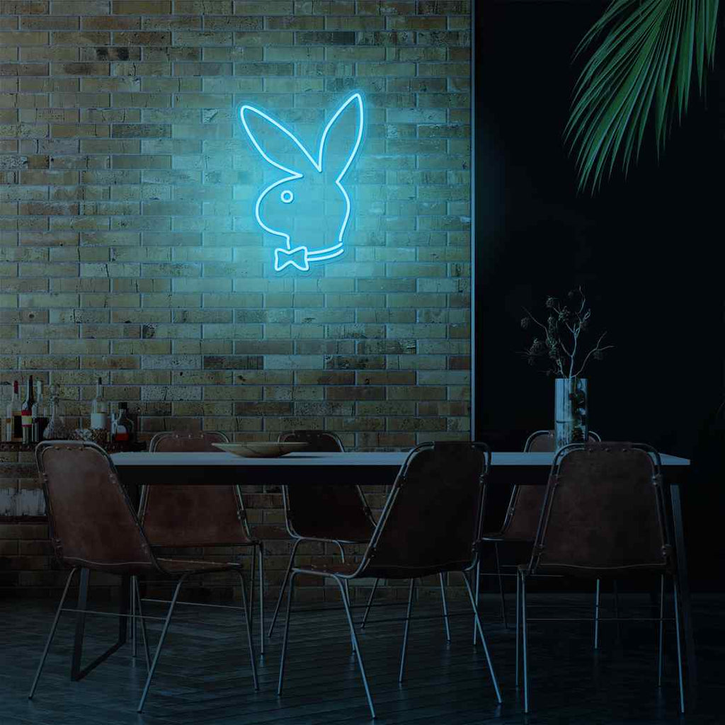 Playboy neon store wall sign
