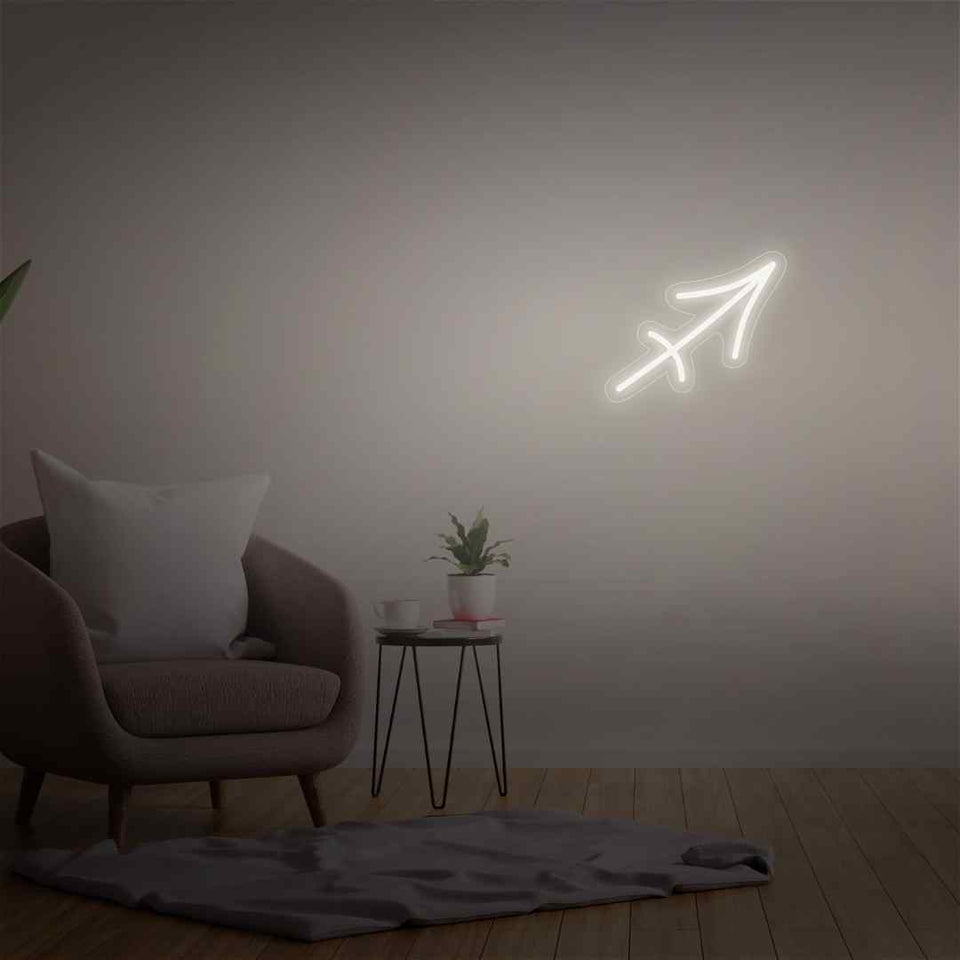 Sagitarius neon sign