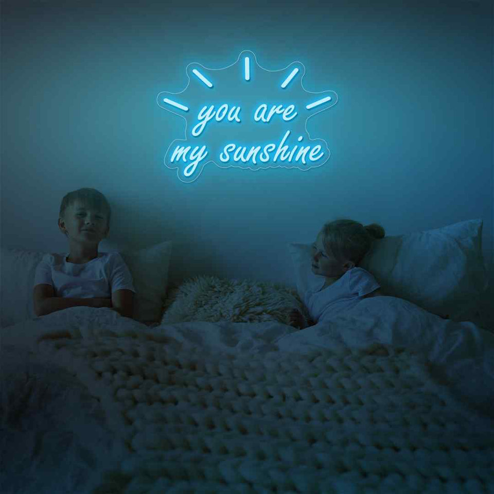 You are my sunshine neon sign