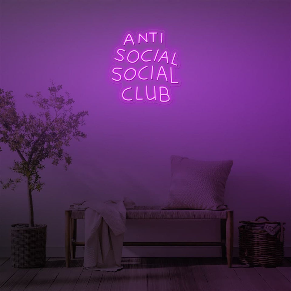 Purple anti social clearance club