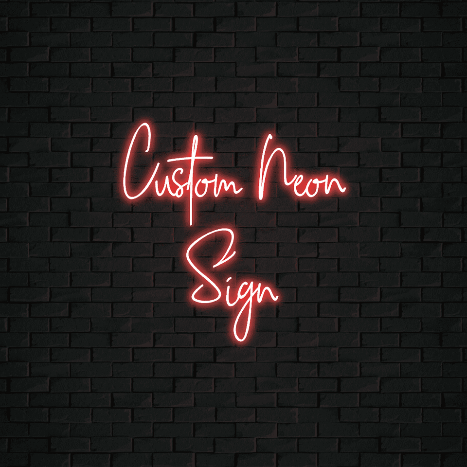 marxistisk guide velgørenhed Create Custom Neon Signs with LED Neon Sign Maker