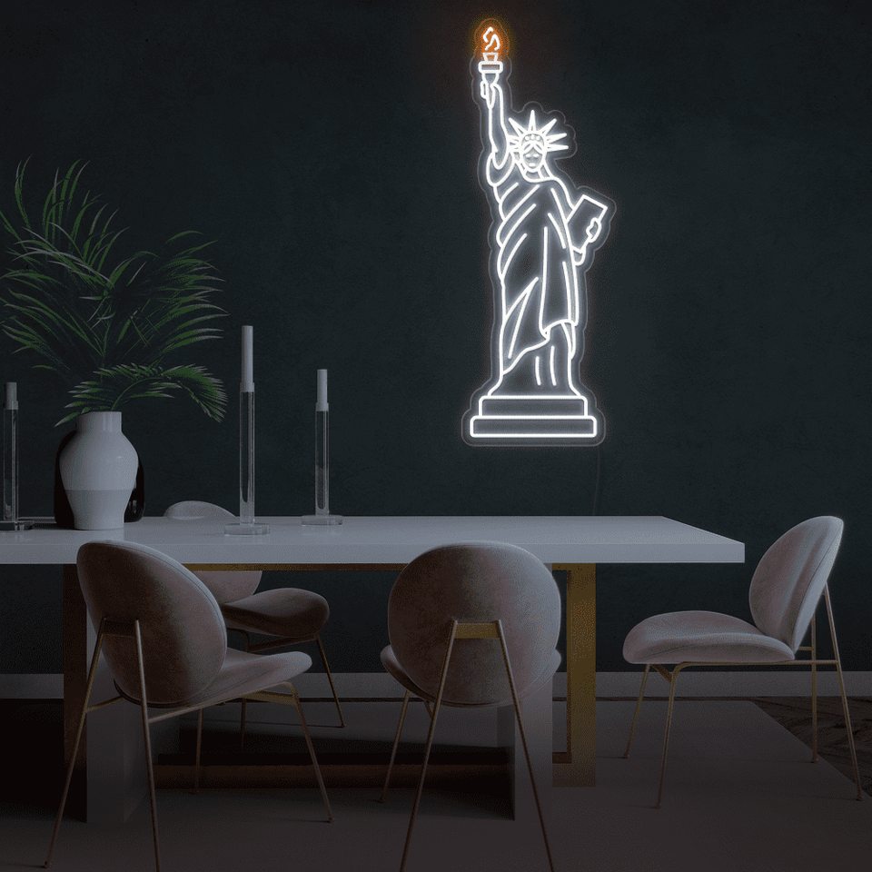 STATUE OF LIBERTY LED NEON SIGN