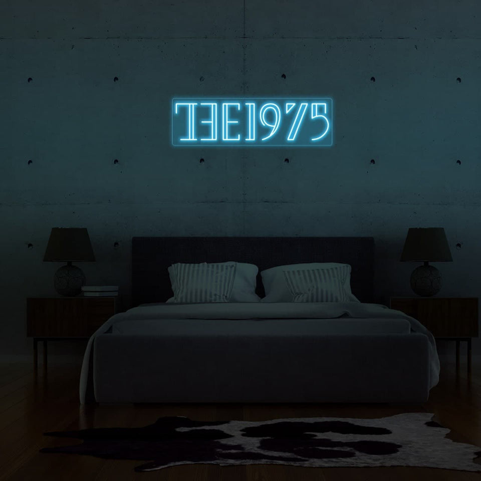THE 1975 HIGH BLUE COLOR LED NEON SIGN