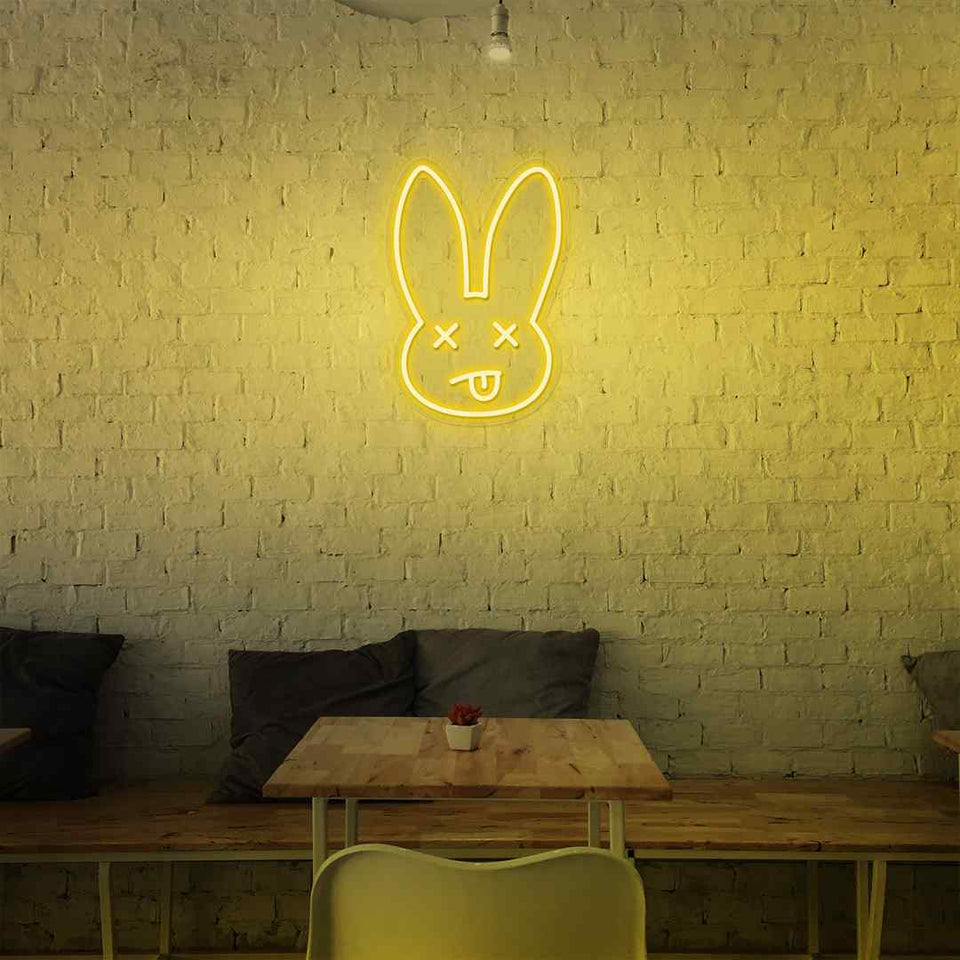 BAD BUNNY NEON SIGN