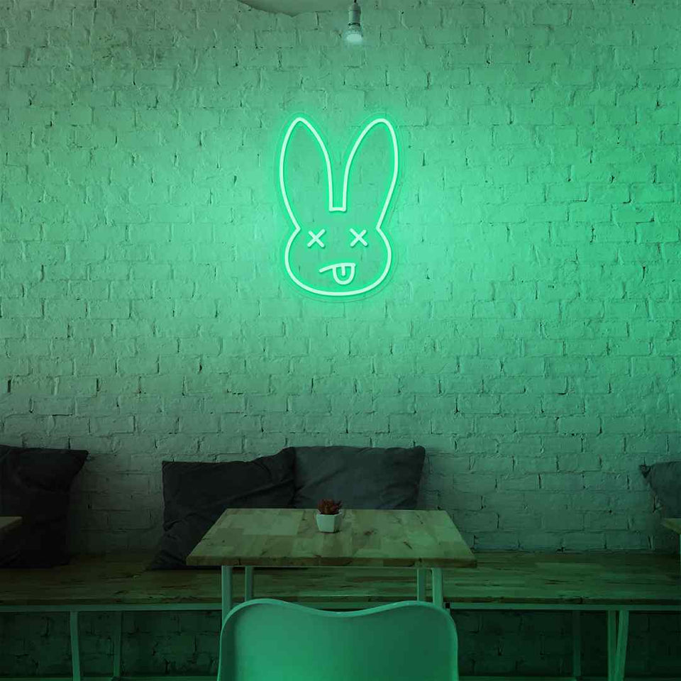 BAD BUNNY NEON SIGN