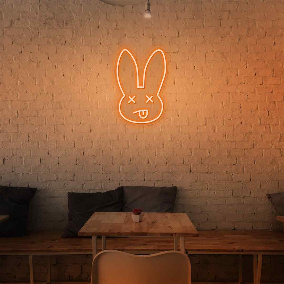 BAD BUNNY NEON SIGN