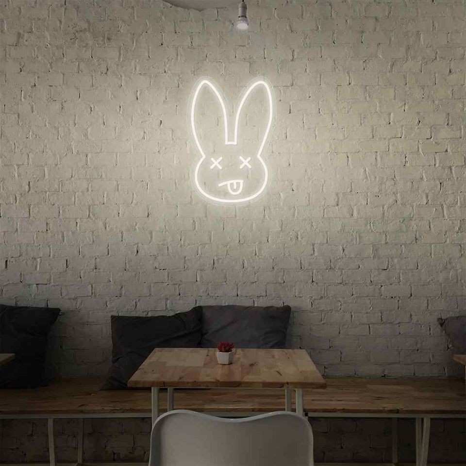 BAD BUNNY NEON SIGN