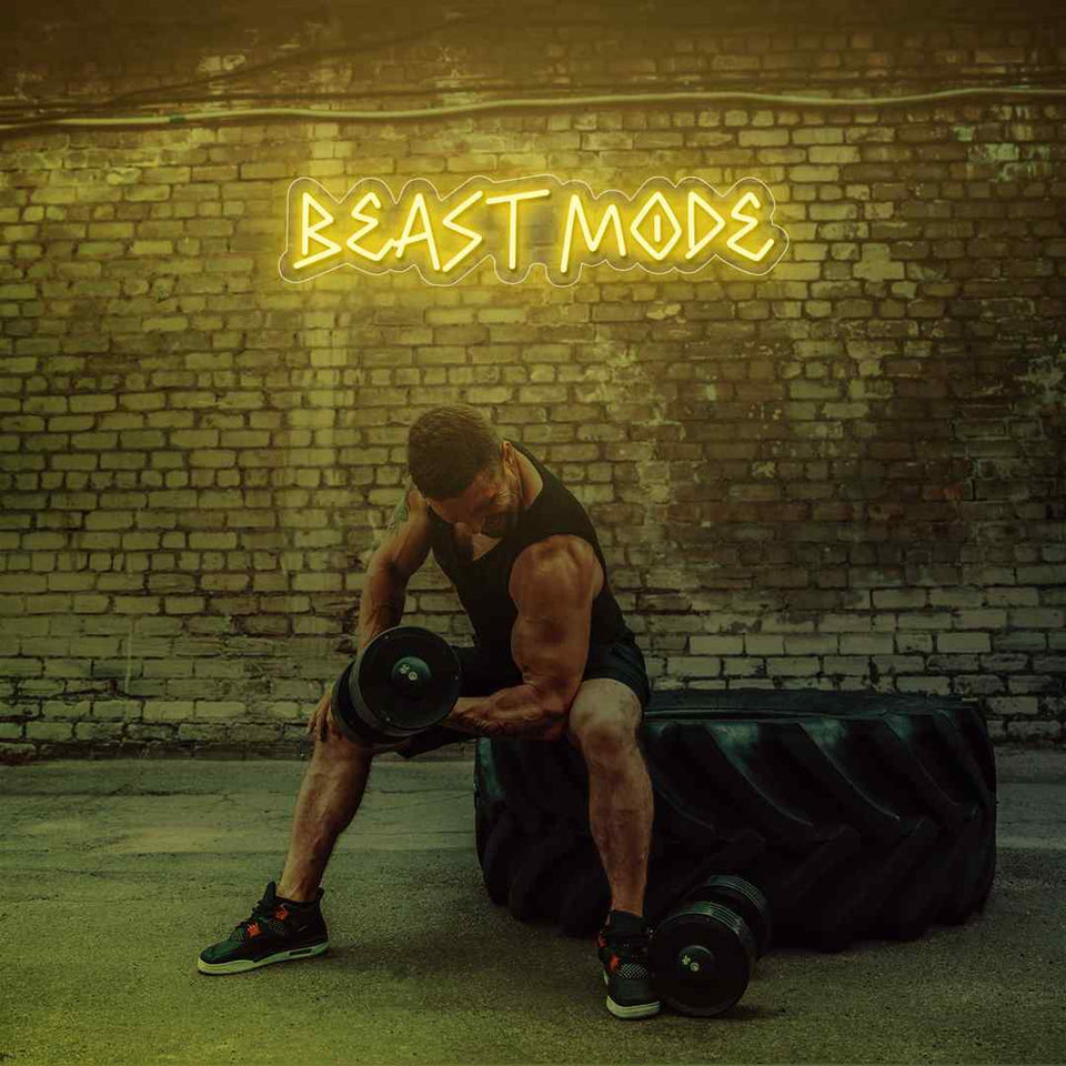 BEAST MODE NEON SIGN