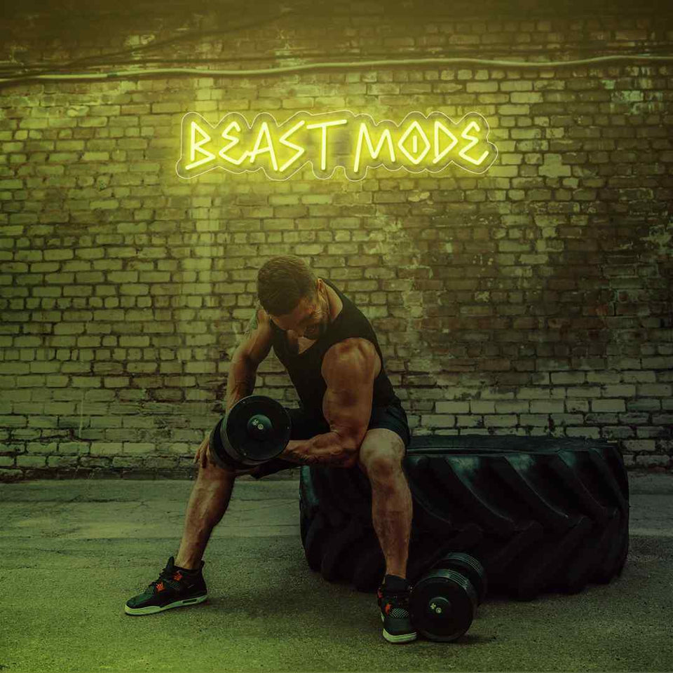 BEAST MODE NEON SIGN