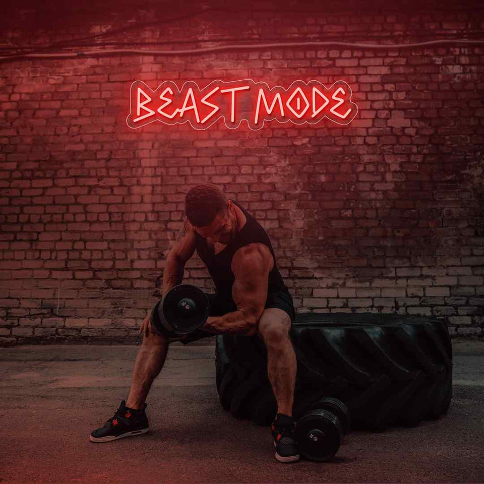 BEAST MODE NEON SIGN