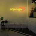 But first coffee neon sign - 19.7" (50cm)