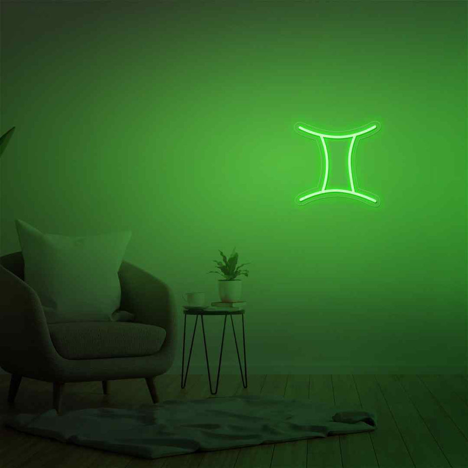 Gemini neon sign