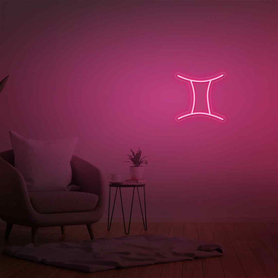 Gemini neon sign