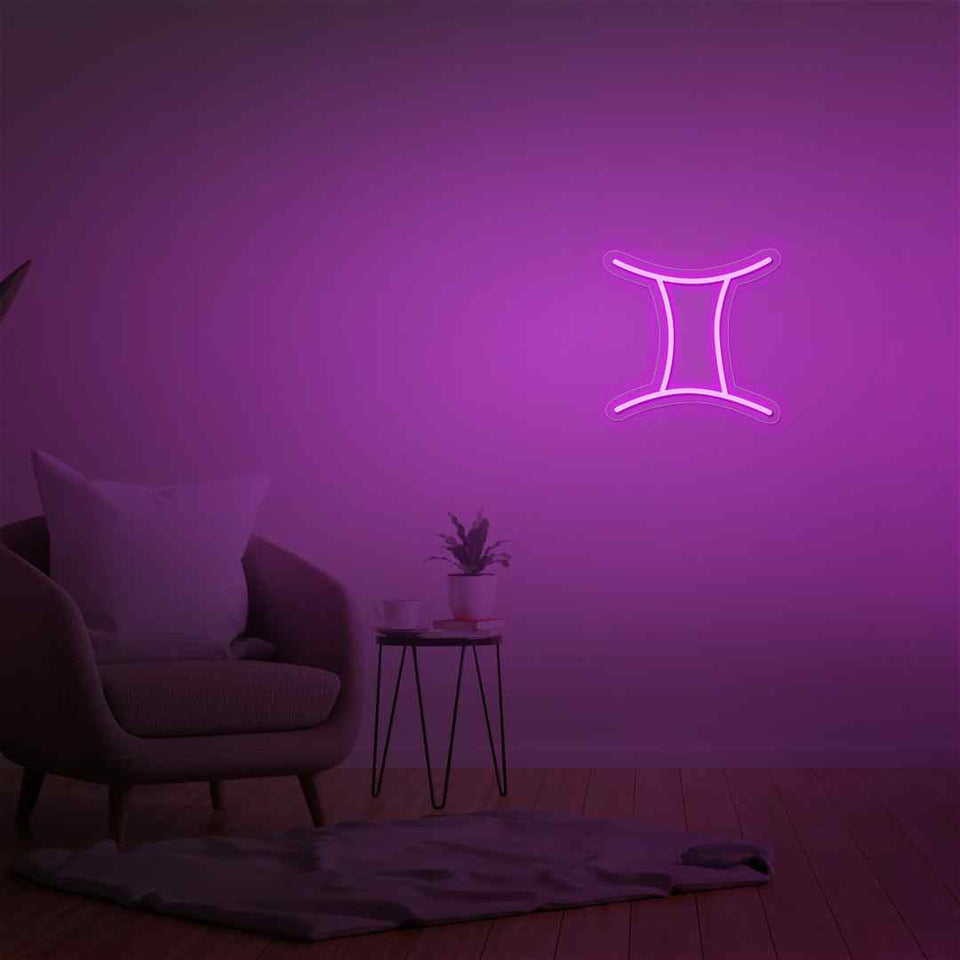 Gemini neon sign