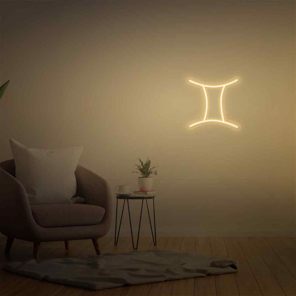 Gemini neon sign