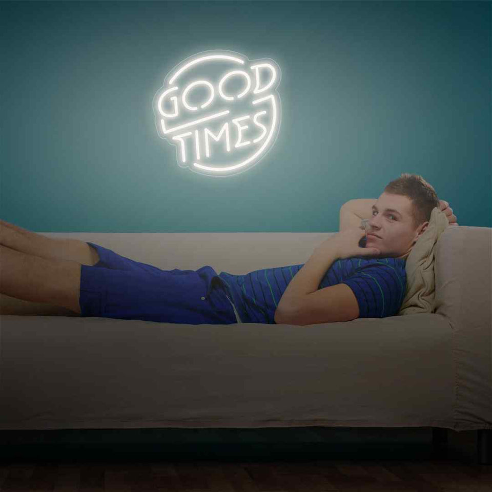 Good times neon sign