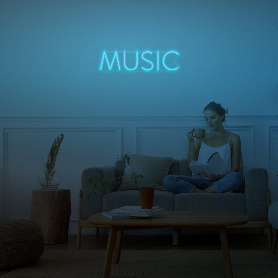 Music Neon Sign