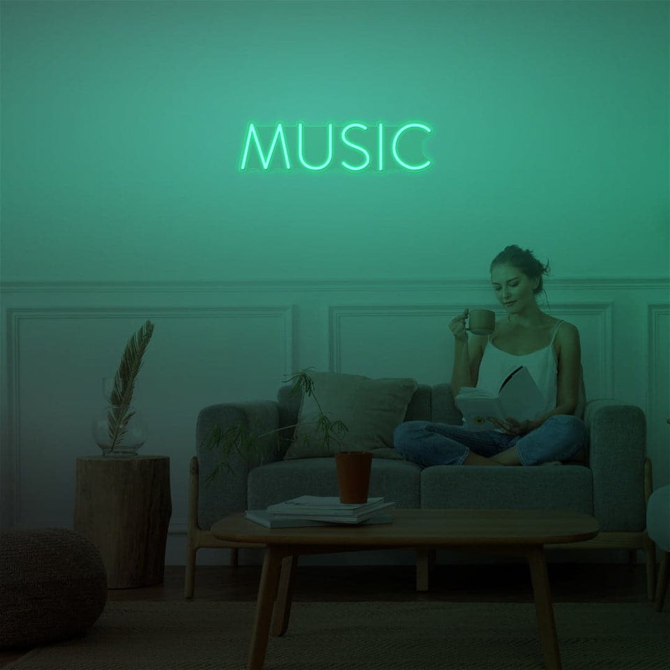 Music Neon Sign