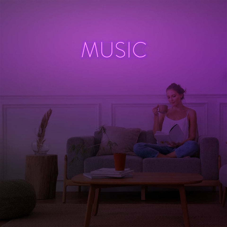 Music Neon Sign