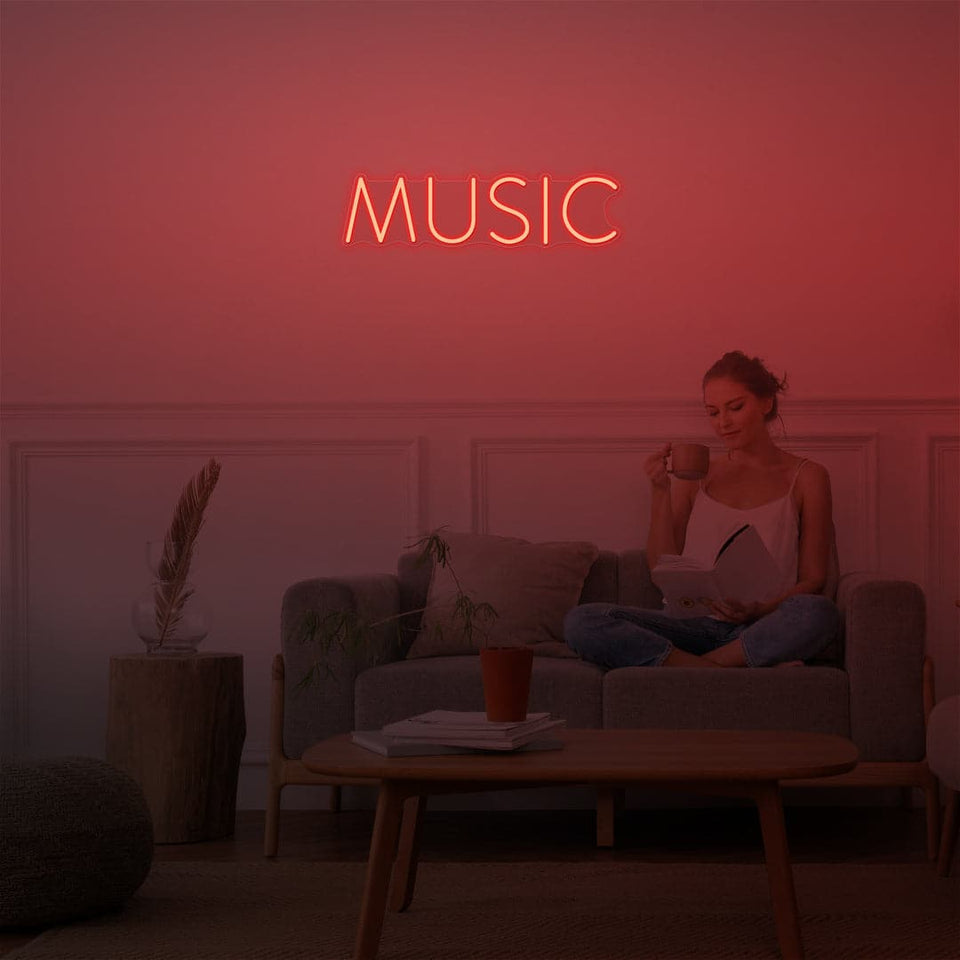 Music Neon Sign