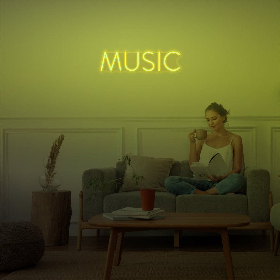 Music Neon Sign