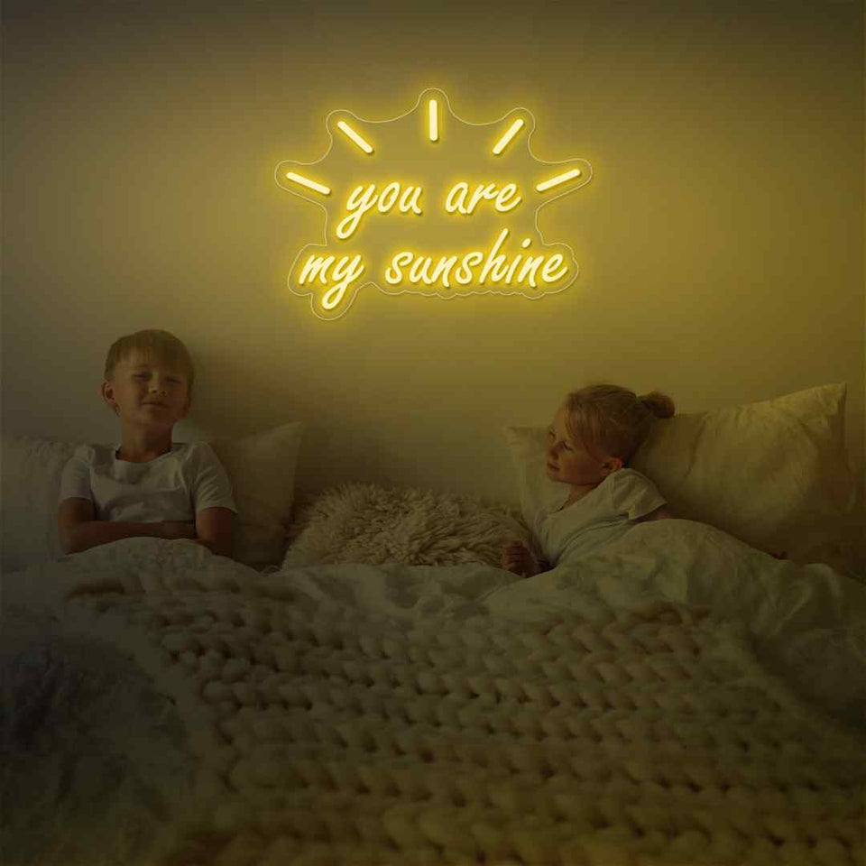 You are my sunshine neon sign