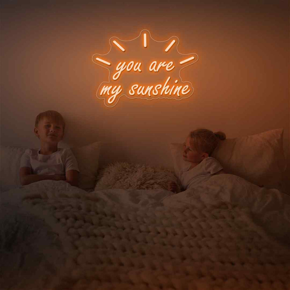 You are my sunshine neon sign