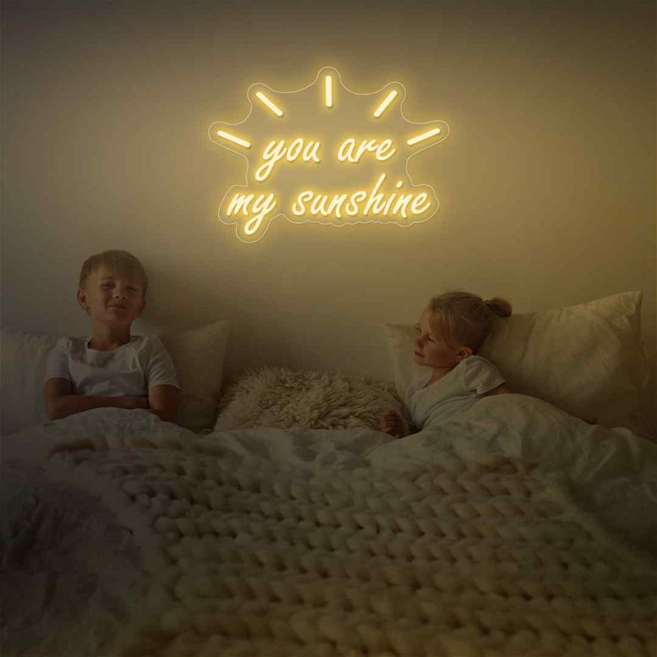 You are my sunshine neon sign