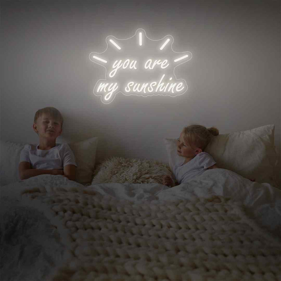 You are my sunshine neon sign